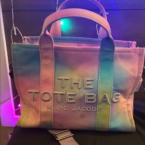 Marc Jacobs Pastel Tie-Dye Tote Bag